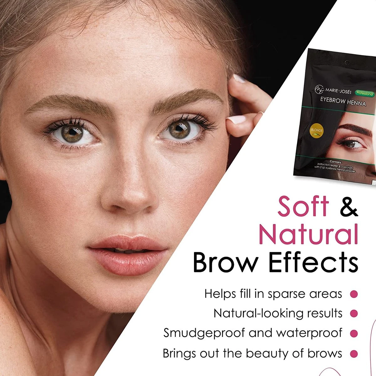 Henna Wenkbrauwverf Blond | Henna Brows |Geschikt Voor Minstens 25 Toepassingen 4 Henna Wenkbrauwverf Blond | Henna Brows |Geschikt Voor Minstens 25 Toepassingen - Afbeelding 2