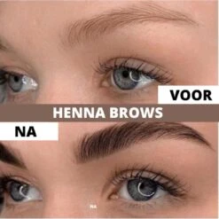 2 In 1 - Henna Wenkbrauwverf En Wimperverf - Bruin - Henna Brows - DIY Henna Brows Kit - Starterspakket -Cosmeticawinkel 1200x1200 546