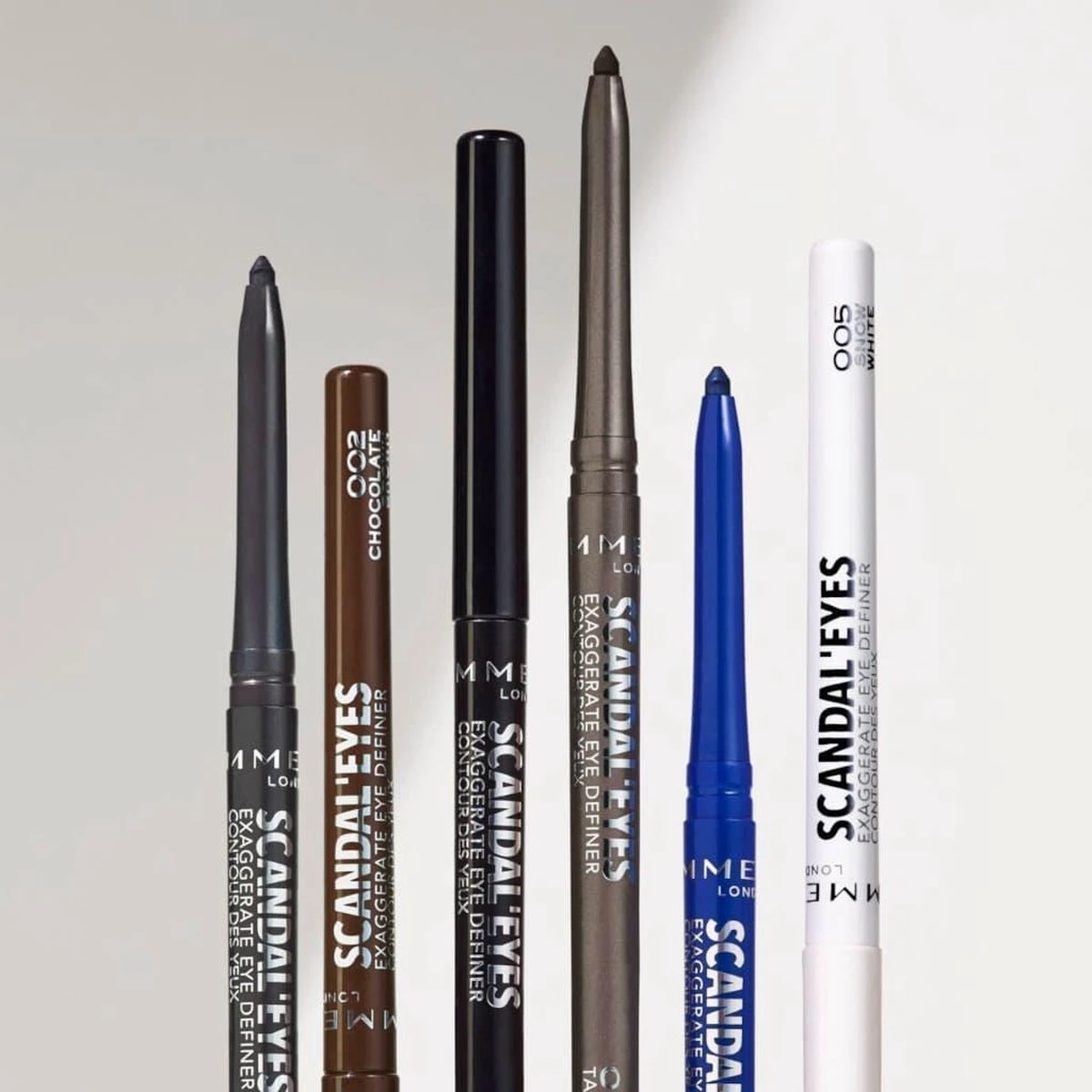 Rimmel London Exaggerate Full Colour Eye Definer Oogpotlood - 002 Chocolate 5 Rimmel London Exaggerate Full Colour Eye Definer Oogpotlood - 002 Chocolate - Afbeelding 3