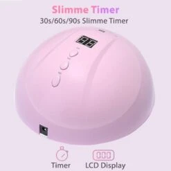 Merkloos Nagel UV Lamp Gelnagels - LED Lamp - Gellak - Nagellak Droger - Nagellak - 36W - Roze -Cosmeticawinkel 1200x1200 660