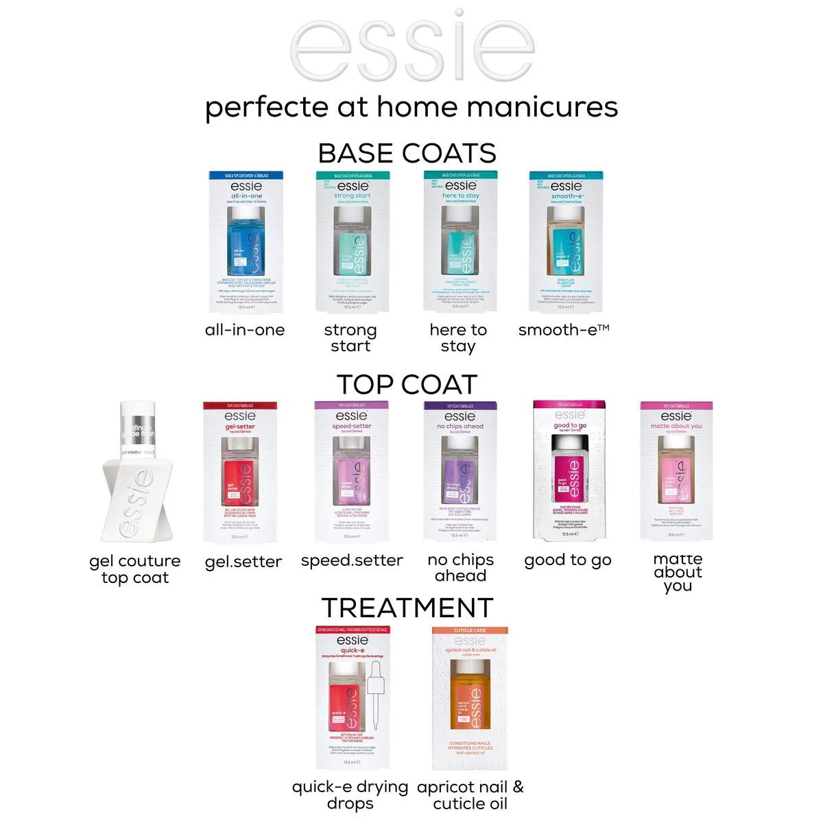 Essie Nagelverzorging - Gel Setter - Topcoat Met Gelglans Finish 6 Essie Nagelverzorging - Gel Setter - Topcoat Met Gelglans Finish - Afbeelding 4