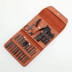 Fritzline© Professionele Manicureset 16-delig - Nagelset Incl. Nagelvijl & Nagelknipper -Cosmeticawinkel 1200x1200 700