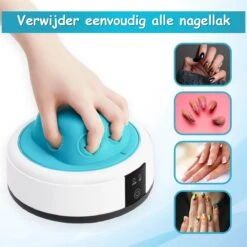 LOUVRO Stoom Nagellak Remover - Nagellak Verwijderaar En Nail Polish Verwijderaar - Stoom Nagellak Remover Machine - Nagel Steamer - Nagel Remover -Cosmeticawinkel 1200x1200 732