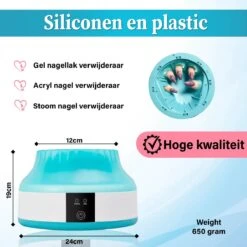 LOUVRO Stoom Nagellak Remover - Nagellak Verwijderaar En Nail Polish Verwijderaar - Stoom Nagellak Remover Machine - Nagel Steamer - Nagel Remover -Cosmeticawinkel 1200x1200 733