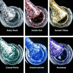 Méanail - Gellak - Cruelty Free - 6 X 8ml - Gel Nagellak - Diamond Shiny Star -Cosmeticawinkel 1200x1200 741