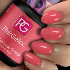 Pink Gellac - Sunblaze Orange - Gellak - Vegan - Oranje - Glanzend - 15ml 16 Pink Gellac - Sunblaze Orange - Gellak - Vegan - Oranje - Glanzend - 15ml -Cosmeticawinkel 1200x1200 749