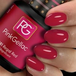 Pink Gellac - Regal Red - Gellak - Vegan - Rood - Glanzend - 15ml -Cosmeticawinkel 1200x1200 757