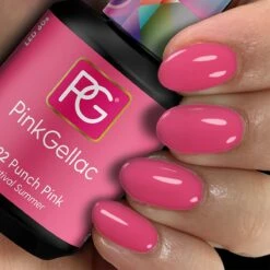 Pink Gellac - Punch Pink - Gellak - Vegan - Roze - Glanzend - 15ml 16 Pink Gellac - Punch Pink - Gellak - Vegan - Roze - Glanzend - 15ml -Cosmeticawinkel 1200x1200 768