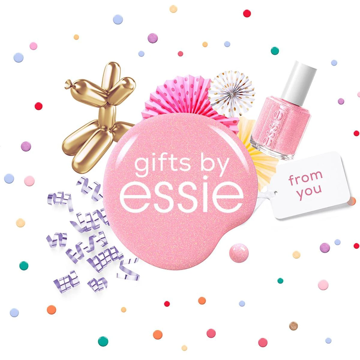 Essie Birthday Girl Nagellak - 514 Birthday Girl - Roze - Glitter 11 Essie Birthday Girl Nagellak - 514 Birthday Girl - Roze - Glitter - Afbeelding 9