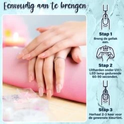 Luneya Gellak - Hidden Blossom Edition - 6-Delige Gellak Starterspakket - Gel Nagellak -Cosmeticawinkel 1200x1200 839