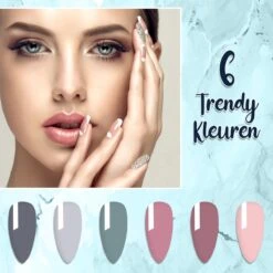 Luneya Gellak - Hidden Blossom Edition - 6-Delige Gellak Starterspakket - Gel Nagellak -Cosmeticawinkel 1200x1200 840