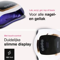 Vivid Green UV Lamp Gelnagels - Led Nagellamp - Gellak Nagel Lamp - Nageldroger - Naggellak Droger - Nagels - 168W -Cosmeticawinkel 1200x1200 899