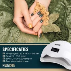MOOSCARE 48 Watt LED Lamp Voor Gellak Nagels - UV Lamp Gelnagels - Nail Art Nagellamp - Gel Nagellak Nageldroger 14 MOOSCARE 48 Watt LED Lamp Voor Gellak Nagels - UV Lamp Gelnagels - Nail Art Nagellamp - Gel Nagellak Nageldroger -Cosmeticawinkel 1200x1200 937