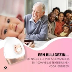 Vulpes BeautyCare® Elektrische Nagelknipper - Nagelschaar Met Opvangbakje – Veilige Nagelschaar Voor Baby’s, Kinderen, Volwassenen En Ouderen - Draadloos En Geruisloos – USB-Oplaadbaar – Rosé / Wit 17 Vulpes BeautyCare® Elektrische Nagelknipper - Nagelschaar Met Opvangbakje – Veilige Nagelschaar Voor Baby’s, Kinderen, Volwassenen En Ouderen - Draadloos En Geruisloos – USB-Oplaadbaar – Rosé / Wit -Cosmeticawinkel 1200x1200 967