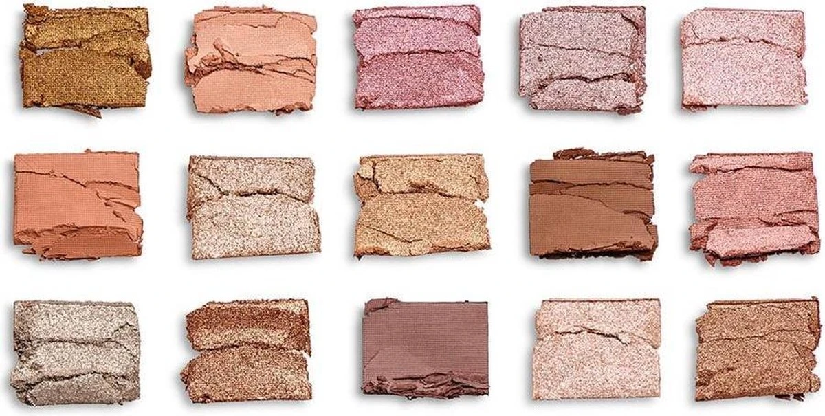 Makeup Revolution Re-loaded Palette - Fundamental - Oogschaduw Palette - 15 Kleuren 4 Makeup Revolution Re-loaded Palette - Fundamental - Oogschaduw Palette - 15 Kleuren - Afbeelding 2