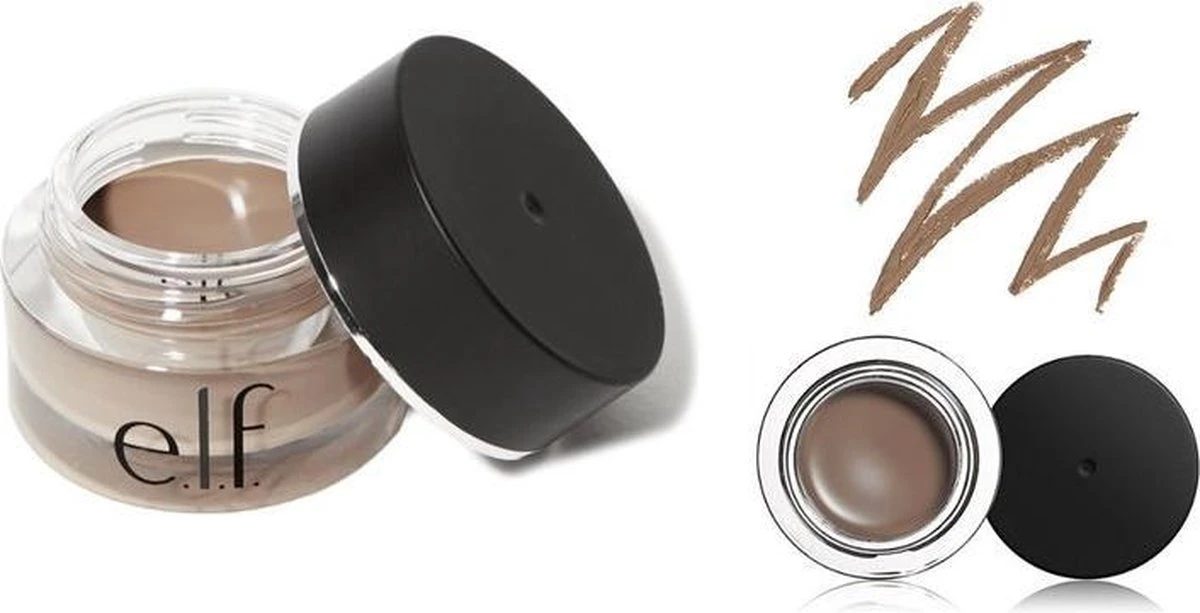 E.L.F. Lock On Liner And Brow Cream - 81942 Light Brown 5 E.L.F. Lock On Liner And Brow Cream - 81942 Light Brown - Afbeelding 3