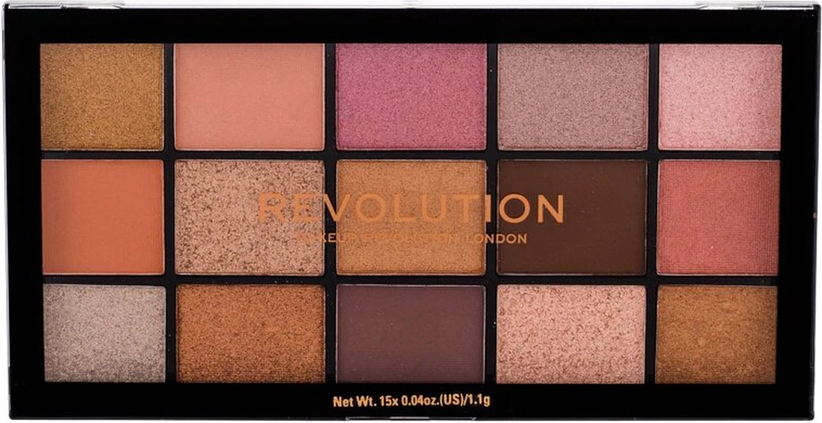 Makeup Revolution Re-loaded Palette - Fundamental - Oogschaduw Palette - 15 Kleuren 5 Makeup Revolution Re-loaded Palette - Fundamental - Oogschaduw Palette - 15 Kleuren - Afbeelding 3