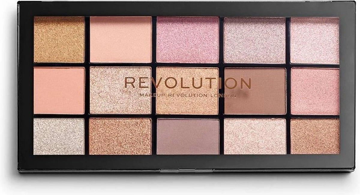 Makeup Revolution Re-loaded Palette - Fundamental - Oogschaduw Palette - 15 Kleuren 3 Makeup Revolution Re-loaded Palette - Fundamental - Oogschaduw Palette - 15 Kleuren