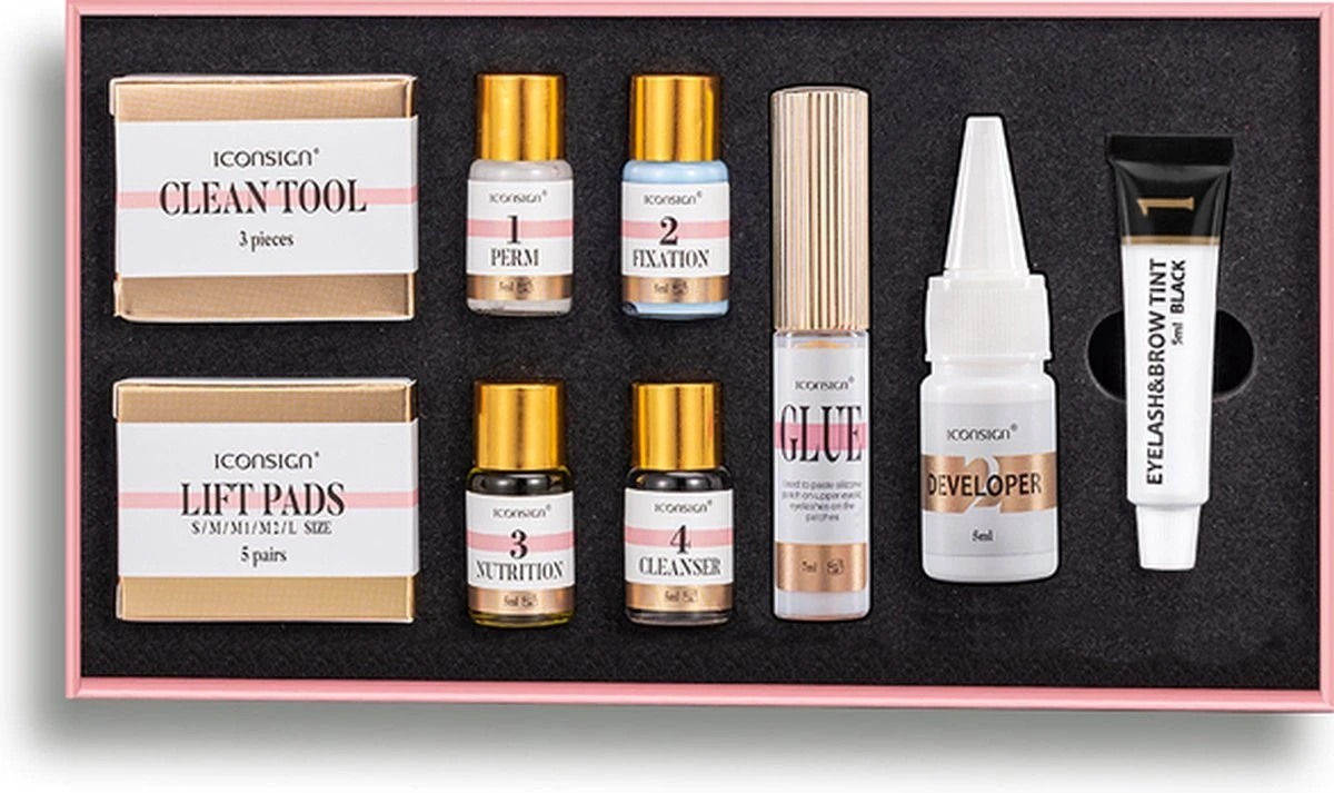 Professional Lash Lift Kit - Wimper Lift - Inclusief Zwarte Wimperverf - Wimperlifting Set - Brow Lamination - Starterskit- Eyelash Lift - Eyebrow Lift - Eyelash Tint - Eyebrow Tint - Voor Professioneel Gebruik - Sinterklaas Cadeau - Kerstcadeau 4 Professional Lash Lift Kit - Wimper Lift - Inclusief Zwarte Wimperverf - Wimperlifting Set - Brow Lamination - Starterskit- Eyelash Lift - Eyebrow Lift - Eyelash Tint - Eyebrow Tint - Voor Professioneel Gebruik - Sinterklaas Cadeau - Kerstcadeau - Afbeelding 2