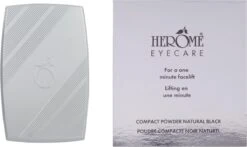 Herome Eye Care Wenkbrauw Poeder Zwart - Compact Brow Powder Nearly Black - Waterproof Verrijkt Met Panthenol - Volumineuze Wenkbrauwen In Een Handomdraai -Cosmeticawinkel 1200x714