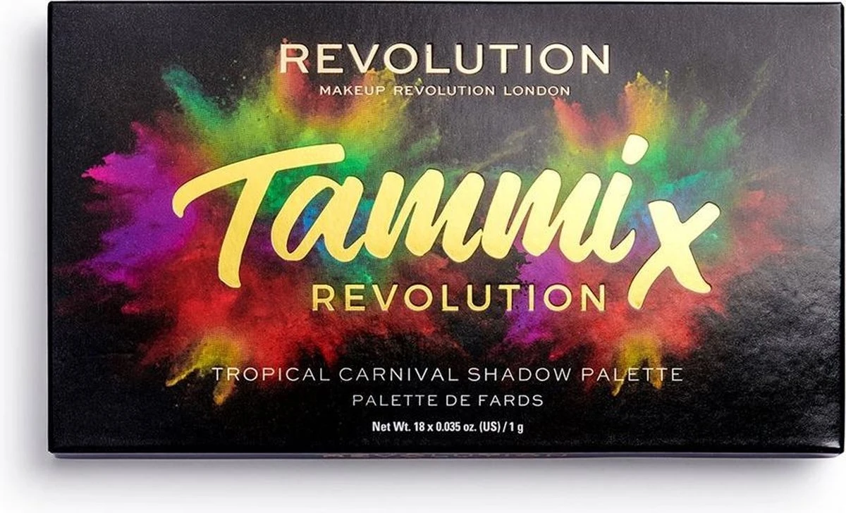 Makeup Revolution - Tammi - Tropical Carnival Palette 4 Makeup Revolution - Tammi - Tropical Carnival Palette - Afbeelding 2