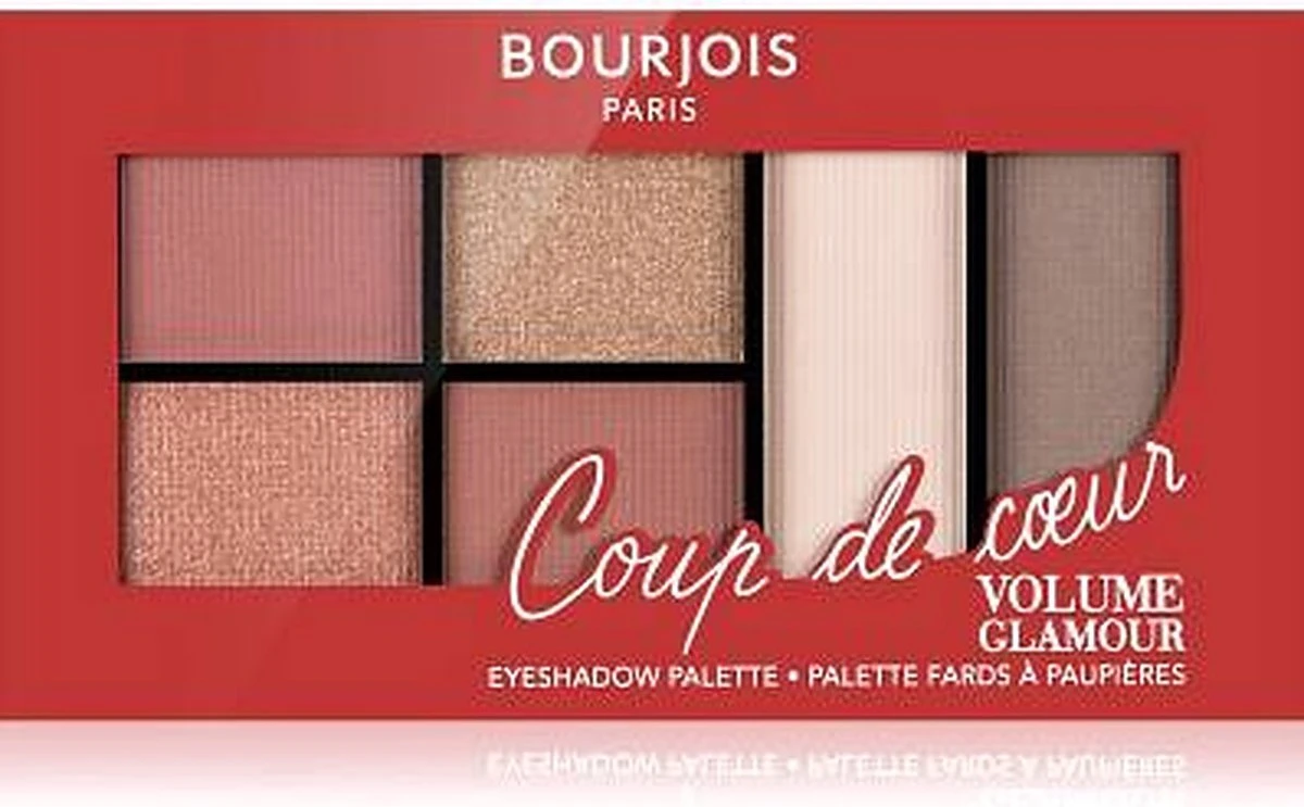Bourjois Volume Glamour Coup De Coeur Oogschaduw Palette - 01 Intense Look 8 Bourjois Volume Glamour Coup De Coeur Oogschaduw Palette - 01 Intense Look - Afbeelding 6