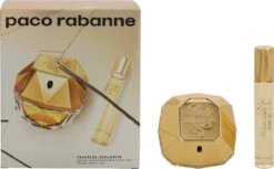 Paco Rabanne Lady Million Giftset 80 Ml Eau De Parfum Spray + 20 Ml Eau De Parfum Tasspray - Cadeauset Voor Dames - Damesparfum 9 Paco Rabanne Lady Million Giftset 80 Ml Eau De Parfum Spray + 20 Ml Eau De Parfum Tasspray - Cadeauset Voor Dames - Damesparfum -Cosmeticawinkel 1200x745 2