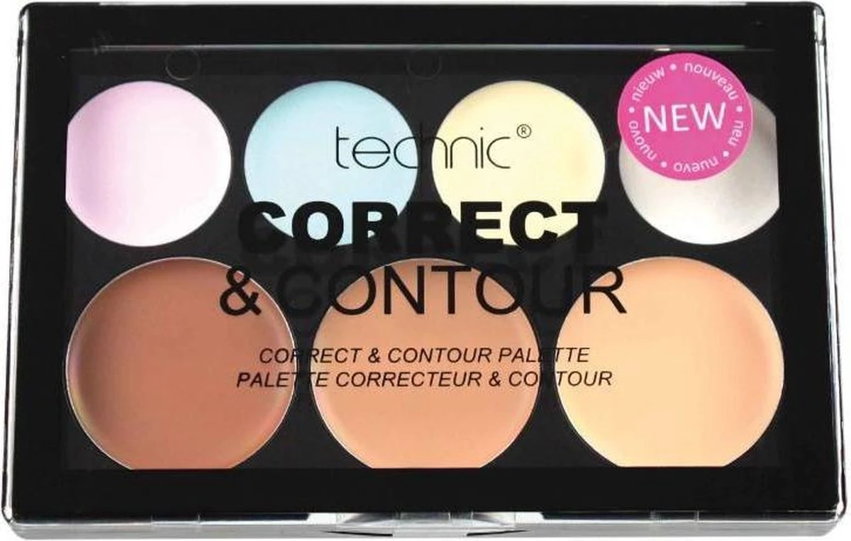 Technic Correctie & Contour Palette 3 Technic Correctie & Contour Palette
