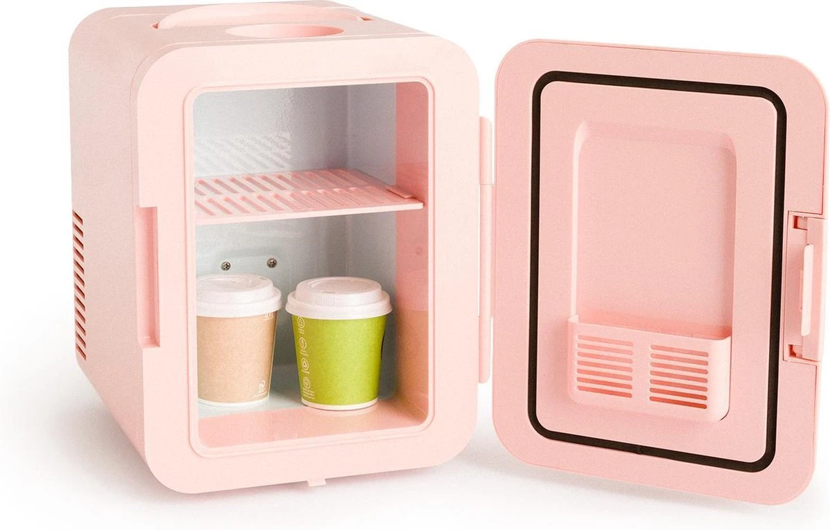 CREATE KOELKAST MINI BOX - Minikoelkast Voor Cosmetica 4L - Koud En Warm - Pastel Roze 5 CREATE KOELKAST MINI BOX - Minikoelkast Voor Cosmetica 4L - Koud En Warm - Pastel Roze - Afbeelding 3