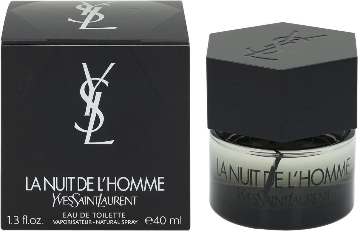 Yves Saint Laurent La Nuit De L'Homme Eau De Toilette Spray 40 Ml 14 Yves Saint Laurent La Nuit De L'Homme Eau De Toilette Spray 40 Ml - Afbeelding 12