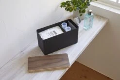 Yamazaki Opbergbox Make Up - Sanitair - Zwart -Cosmeticawinkel 1200x800 29