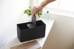 Yamazaki Opbergbox Make Up - Sanitair - Zwart -Cosmeticawinkel 1200x800 30