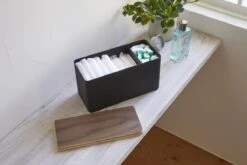 Yamazaki Opbergbox Make Up - Sanitair - Zwart -Cosmeticawinkel 1200x800 31