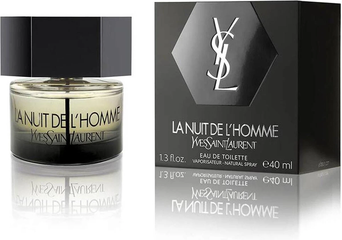Yves Saint Laurent La Nuit De L'Homme Eau De Toilette Spray 40 Ml 5 Yves Saint Laurent La Nuit De L'Homme Eau De Toilette Spray 40 Ml - Afbeelding 3