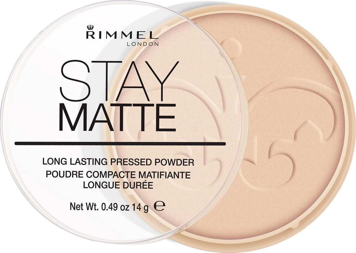Rimmel London Stay Matte Pressed Powder - 003 Peach Glow 5 Rimmel London Stay Matte Pressed Powder - 003 Peach Glow - Afbeelding 3