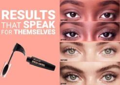 4D Fiber Waterproof Mascara - Zwart - Lange En Volle Wimpers -Cosmeticawinkel 1200x856