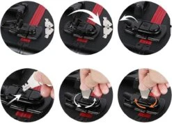 Make-upkoffer, Kapperskoffer, Cosmeticakoffer, Lege Nagelkoffer, Multikoffer, Afsluitbaar Voor Nageldesign/massageolie/fotoapparatuur, 34,7 X 22,2 X 25 Cm , Volledig Zwart HM-YAHEE-411233 19 Make-upkoffer, Kapperskoffer, Cosmeticakoffer, Lege Nagelkoffer, Multikoffer, Afsluitbaar Voor Nageldesign/massageolie/fotoapparatuur, 34,7 X 22,2 X 25 Cm , Volledig Zwart HM-YAHEE-411233 -Cosmeticawinkel 1200x859 3