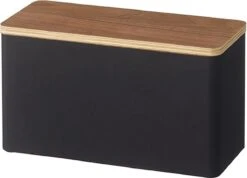 Yamazaki Opbergbox Make Up - Sanitair - Zwart