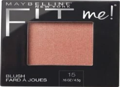 Maybelline Fit Me Blush - 15 Nude - Oranje - Natuurlijk Ogende Rouge -Cosmeticawinkel 1200x869