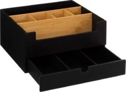 Five® - Make-up Organizer - Zwart - Medium - Zonder Lade - Sorteervakken -Cosmeticawinkel 1200x874 1