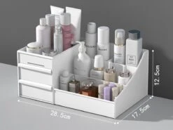 Make-Up Organizer - Cosmetica - Opbergdoos - Wit - Nagellak - Creme - Sieraden - Pennenbakje - Bureau - Organizers - Make Up 11 Make-Up Organizer - Cosmetica - Opbergdoos - Wit - Nagellak - Creme - Sieraden - Pennenbakje - Bureau - Organizers - Make Up -Cosmeticawinkel 1200x901 8