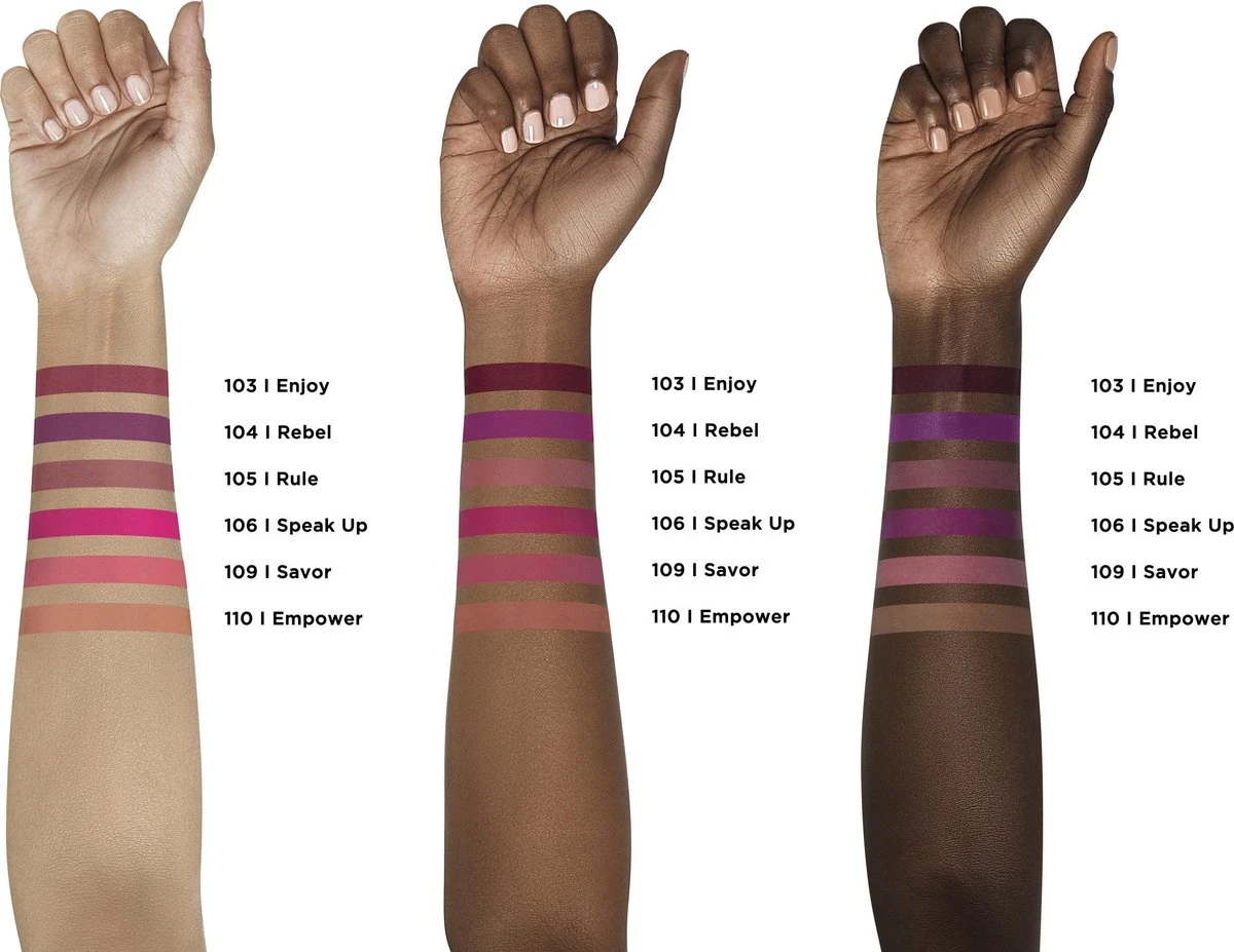 L'Oréal Paris Rouge Signature Lippenstift - 104 I Rebel - Paars - Matte Vloeibare Lipstick 8 L'Oréal Paris Rouge Signature Lippenstift - 104 I Rebel - Paars - Matte Vloeibare Lipstick - Afbeelding 6