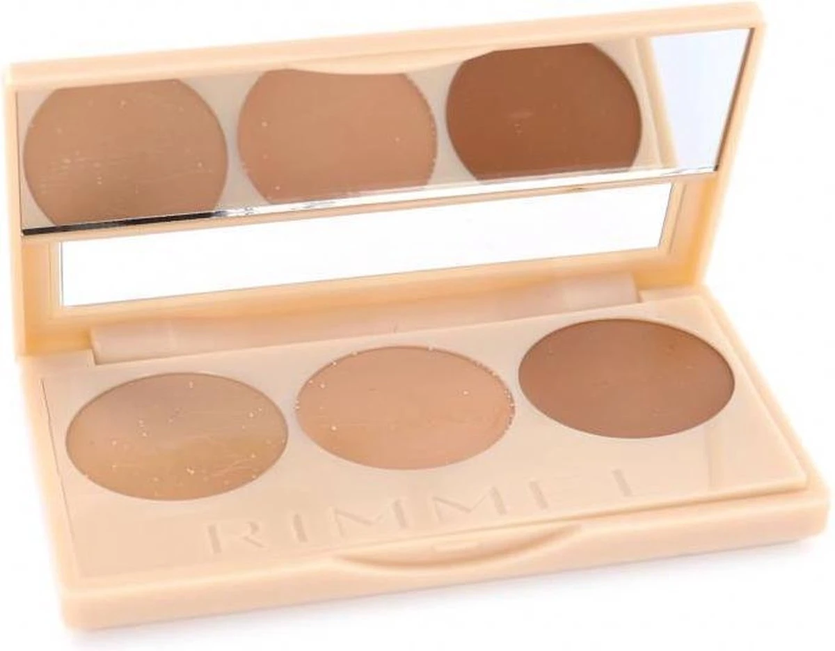 Rimmel London Rimmel Insta Conceal & Contour Palette - 020 Medium 3 Rimmel London Rimmel Insta Conceal & Contour Palette - 020 Medium