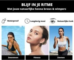 2 In 1 - Henna Wenkbrauwverf En Wimperverf - Bruin - Henna Brows - DIY Henna Brows Kit - Starterspakket -Cosmeticawinkel 1200x969