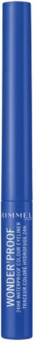 Rimmel London Rimmel Wonder'proof Liner Eyeliner - 005 Blue 12 Rimmel London Rimmel Wonder'proof Liner Eyeliner - 005 Blue - Afbeelding 10