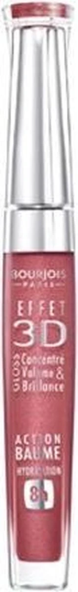 Bourjois Gloss Effet 3D Effect Lipgloss - 03 Brun Rose Academic 10 Bourjois Gloss Effet 3D Effect Lipgloss - 03 Brun Rose Academic - Afbeelding 8