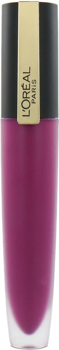 L'Oréal Paris Rouge Signature Lippenstift - 104 I Rebel - Paars - Matte Vloeibare Lipstick 3 L'Oréal Paris Rouge Signature Lippenstift - 104 I Rebel - Paars - Matte Vloeibare Lipstick