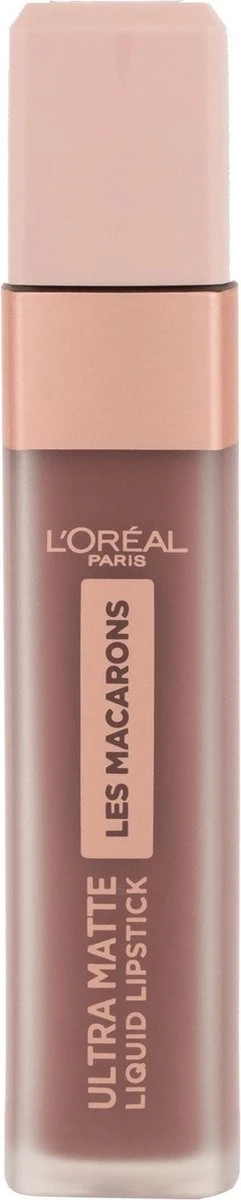 L'Oréal Paris Les Macarons Langhoudende Matte Lipstick - 822 Mon Caramel – Nude – 6,7 Ml 12 L'Oréal Paris Les Macarons Langhoudende Matte Lipstick - 822 Mon Caramel – Nude – 6,7 Ml - Afbeelding 10