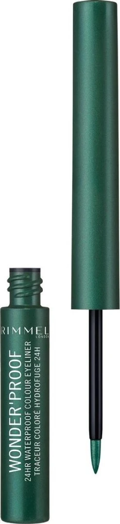 Rimmel London Rimmel Wonder'proof Liner Eyeliner - 003 Green 19 Rimmel London Rimmel Wonder'proof Liner Eyeliner - 003 Green -Cosmeticawinkel 275x1200 5