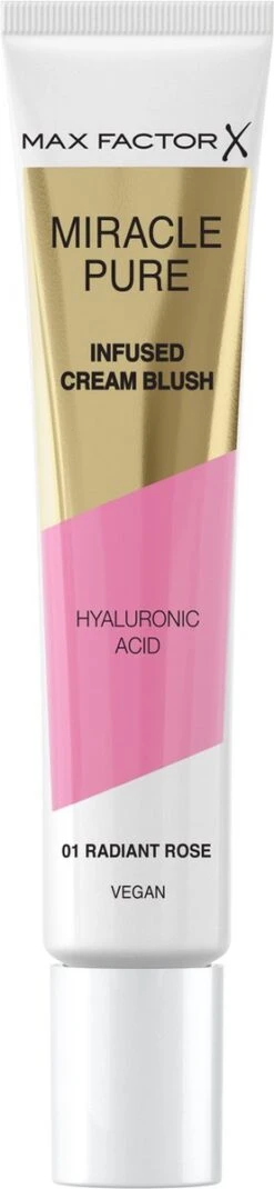 Max Factor Miracle Pure Vegan Blush - 001 Radiant Rose 18 Max Factor Miracle Pure Vegan Blush - 001 Radiant Rose -Cosmeticawinkel 277x1200 2